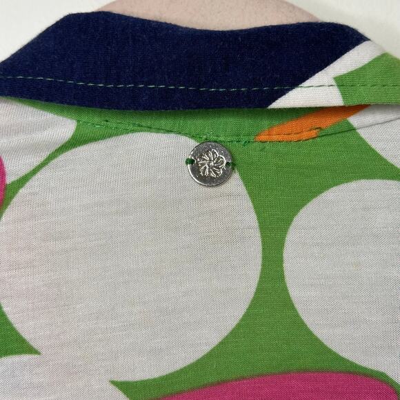 Md Farm Rio Dress Colorful Abstract Drop Waist Tropical Artsy Maximalist *Flawed - Picture 5 of 11